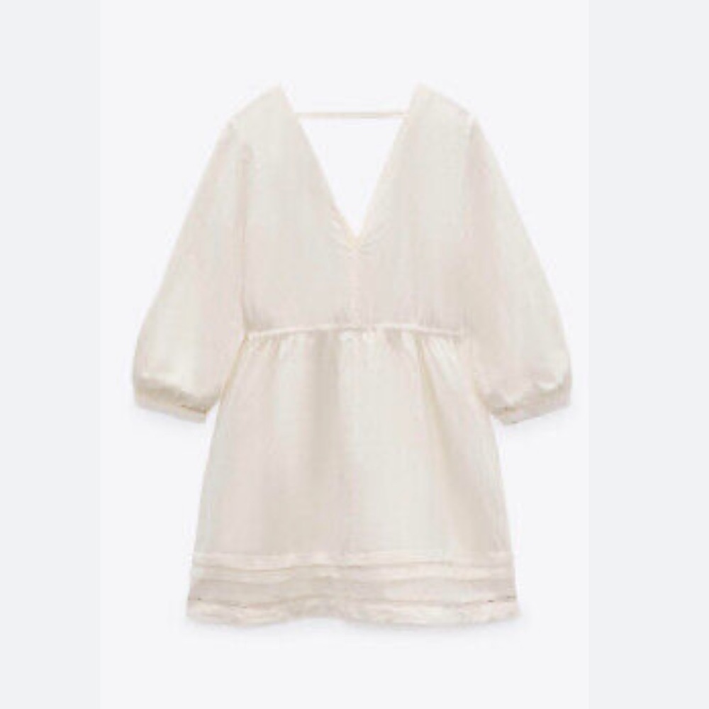 Zara Linen Tunic Dress